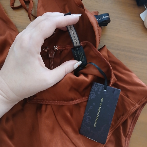 Bnwt Kiki De Montparnasse Tours Les Jours Soft Bra S And High Waist Bottoms - Picture 5 of 12